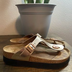 Birkenstock (Papillio) Rose Gold Sandals